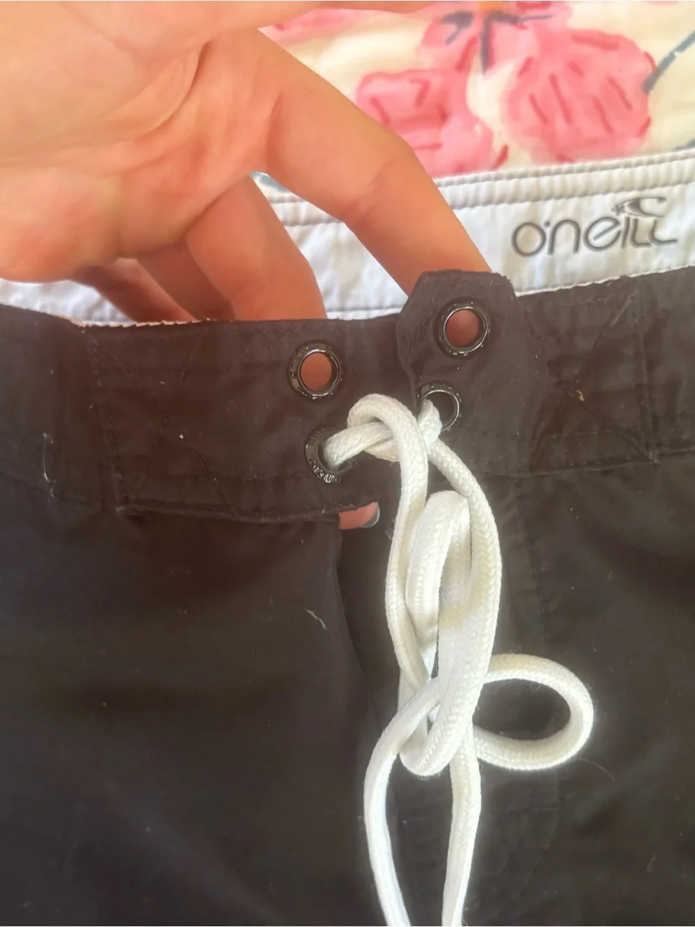 O'Neill Black and White Swim Shorts